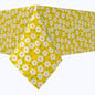 Daisy Floral Design Cotton Rectangles