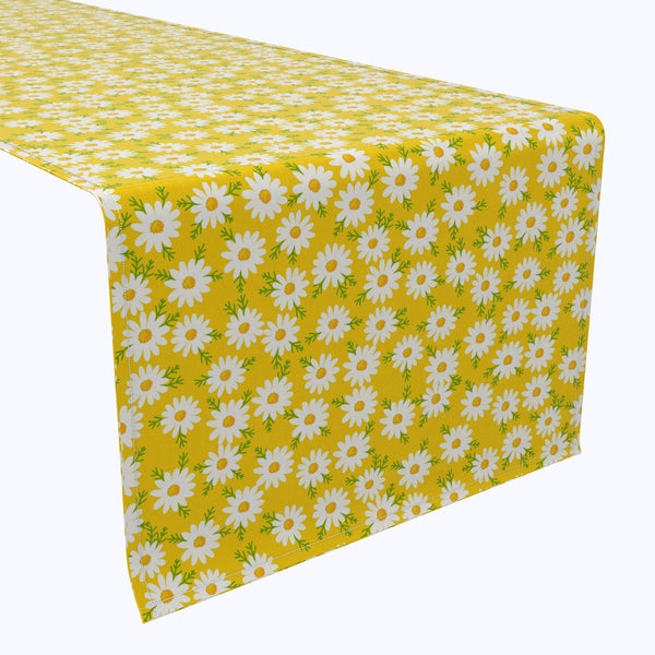 Daisy Floral Design Table Runners
