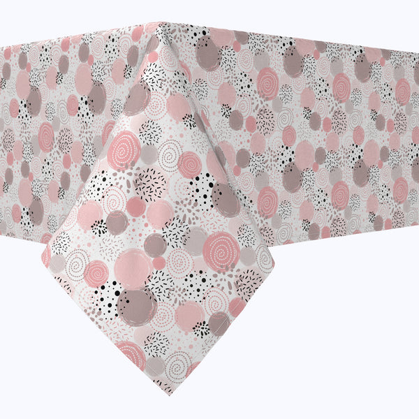 Decorated in Pink Dots Tablecloths
