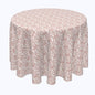 Decorative Flowers on Lace Rounds
