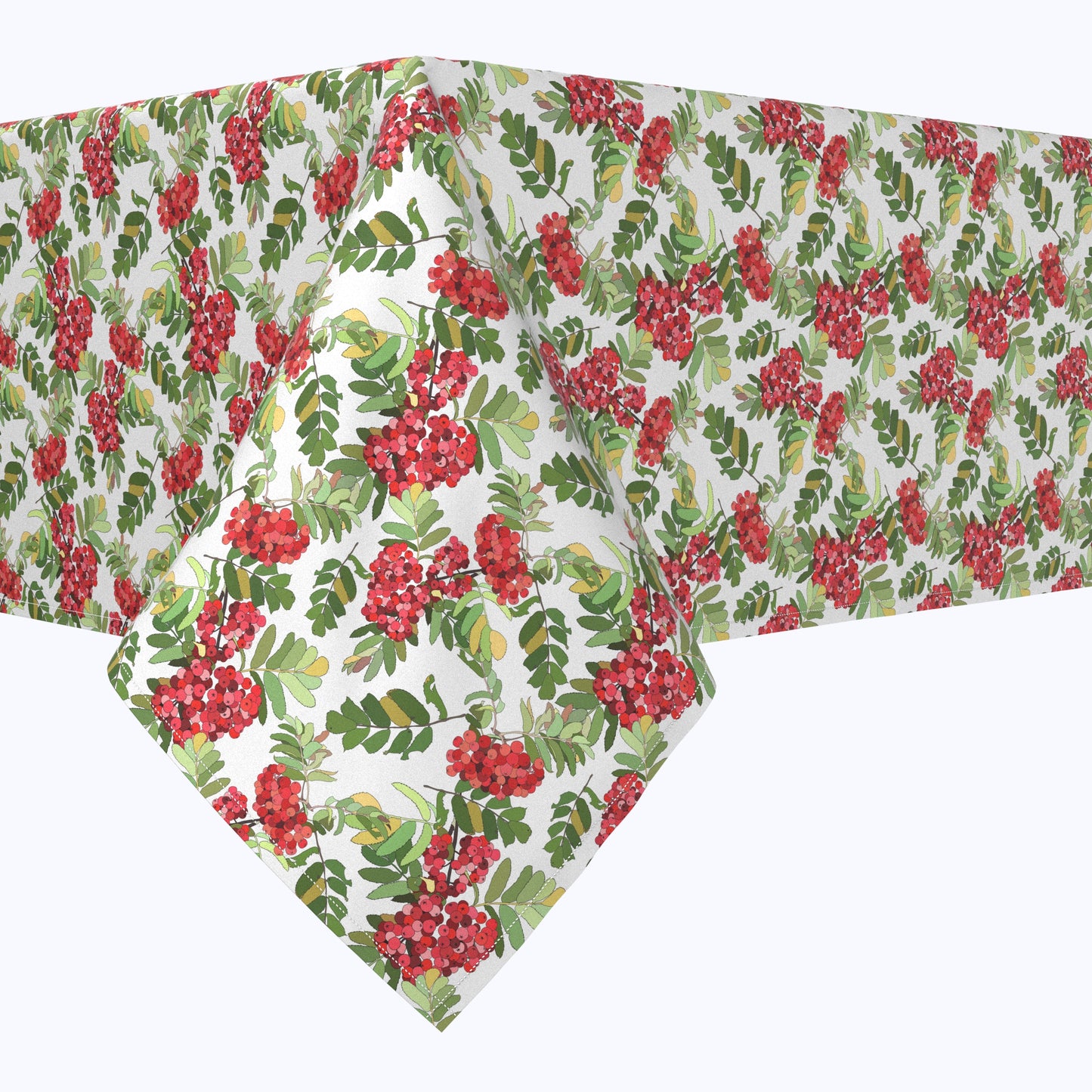 Decorative Red Berries Rectangles