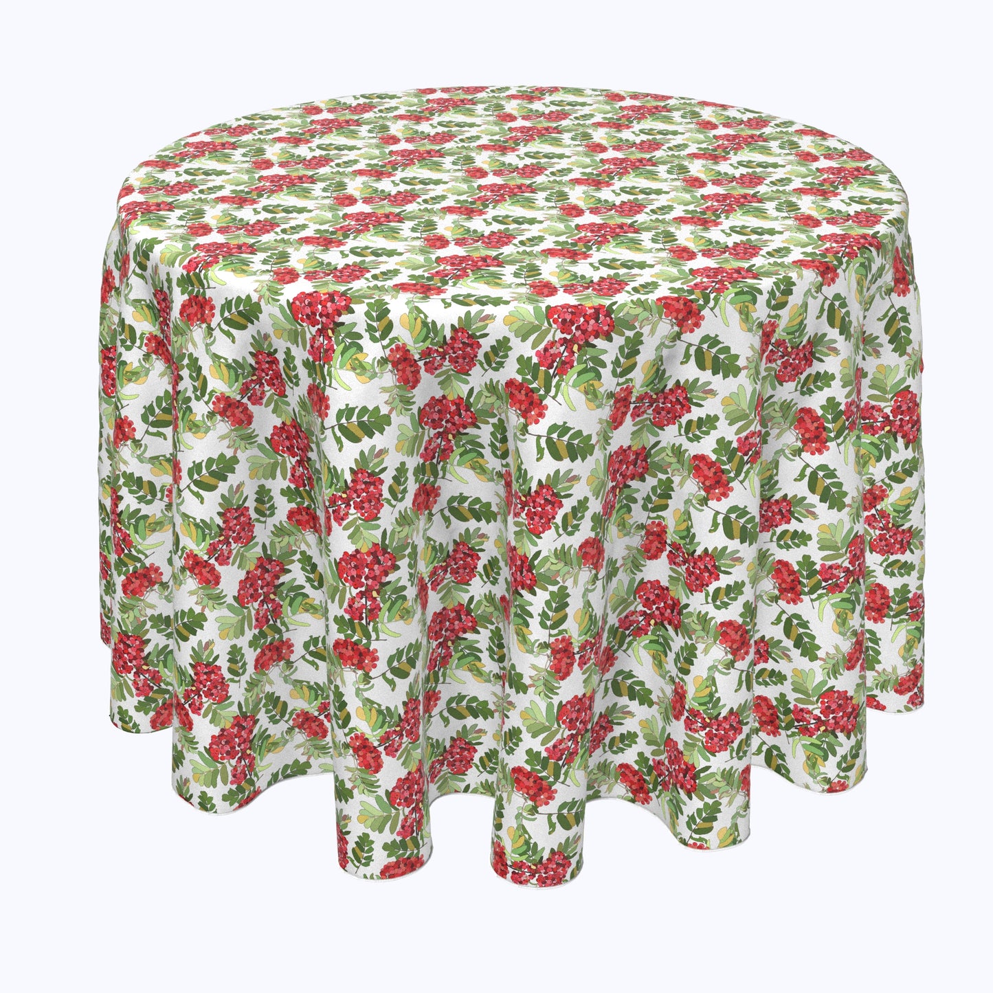 Decorative Red Berries Rounds