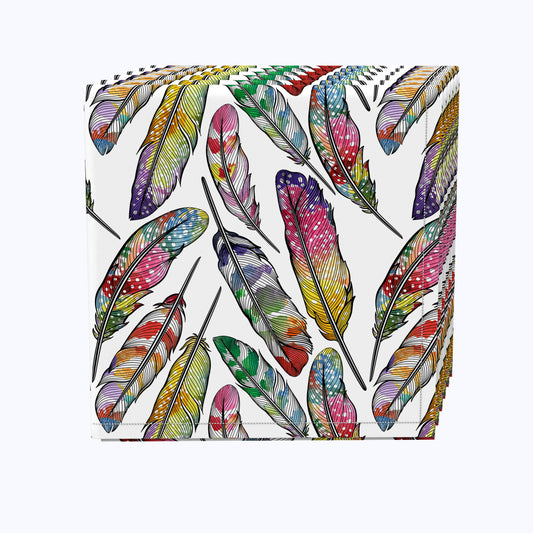 Designer Feathers  Napkins