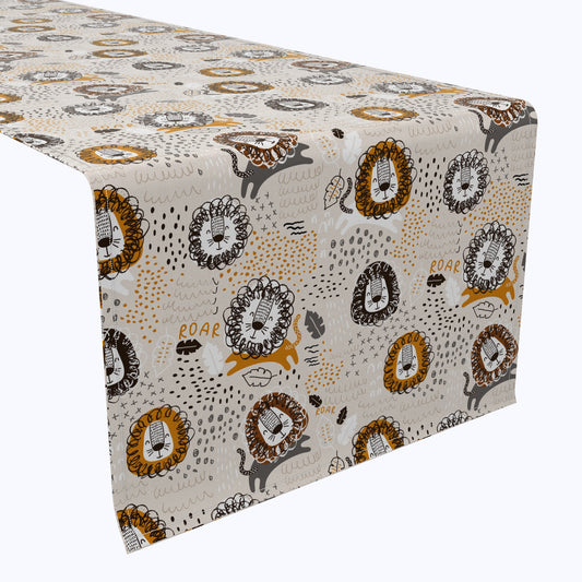 Doodle Lions Table Runners