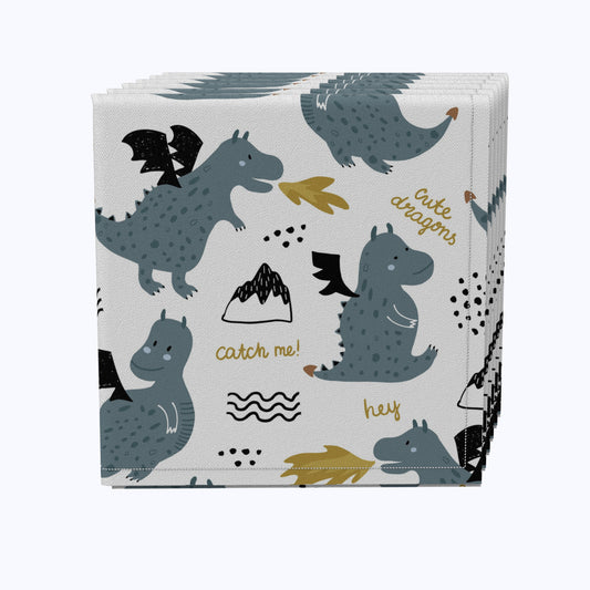 Dragons Design Napkins