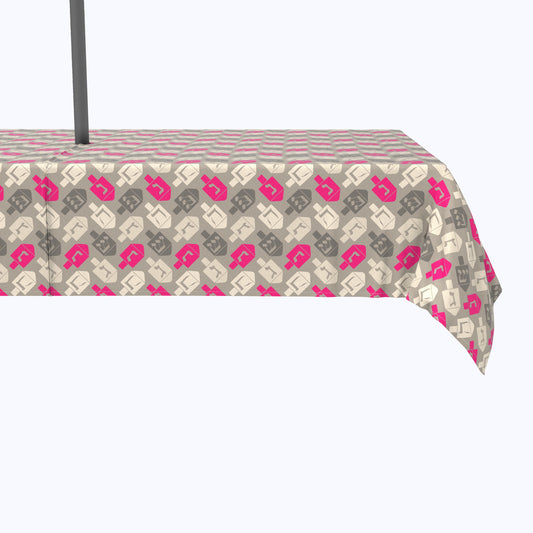 Dreidel Wrapping Wallpaper Outdoor Rectangles