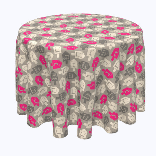 Dreidel Wrapping Wallpaper Rounds