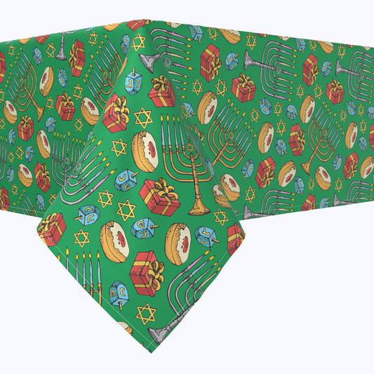 Dreidels, Donuts and Decorations Rectangles