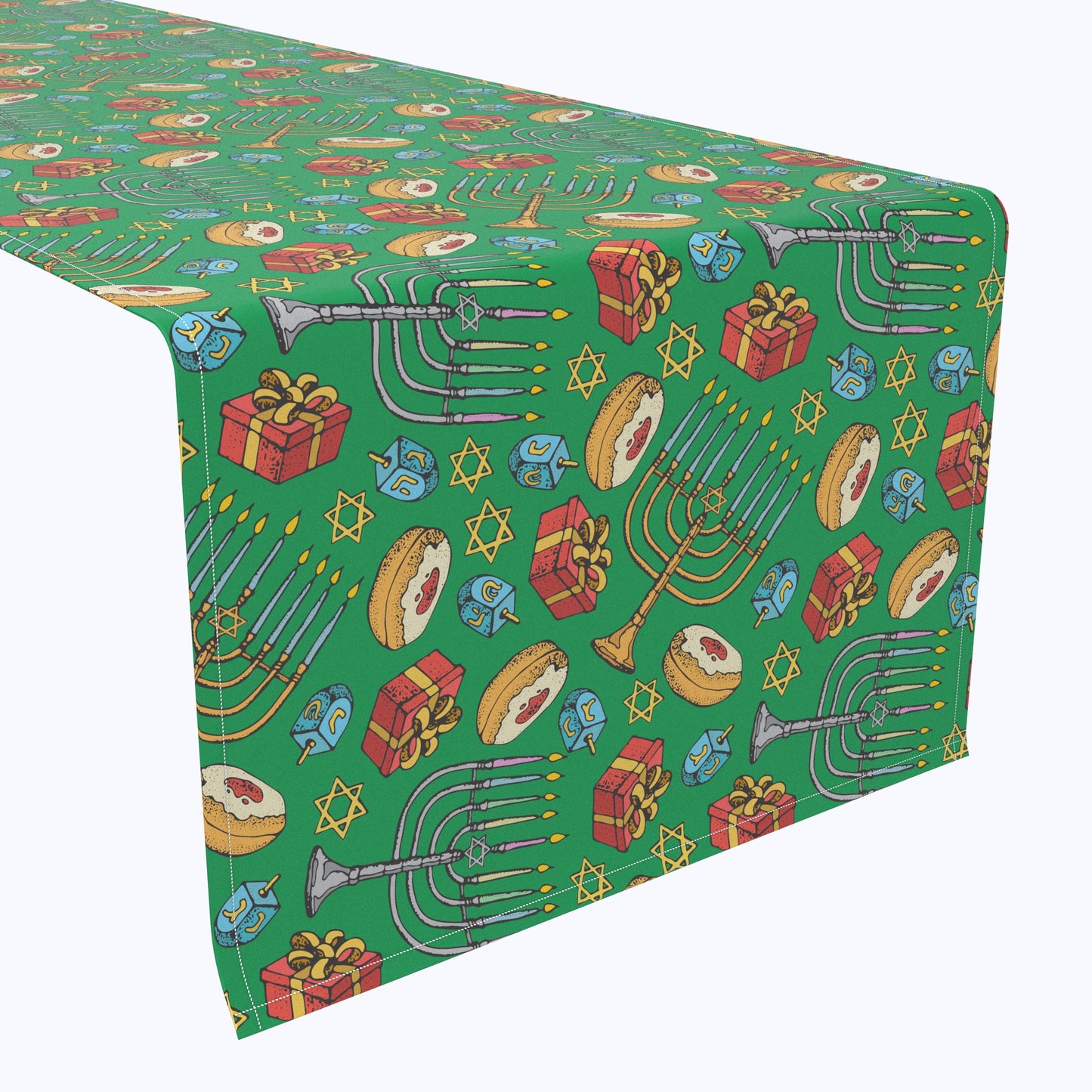 Dreidels, Donuts and Decorations Runners