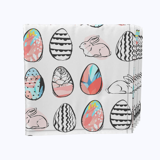 Easter Tic Tac Toe Napkins