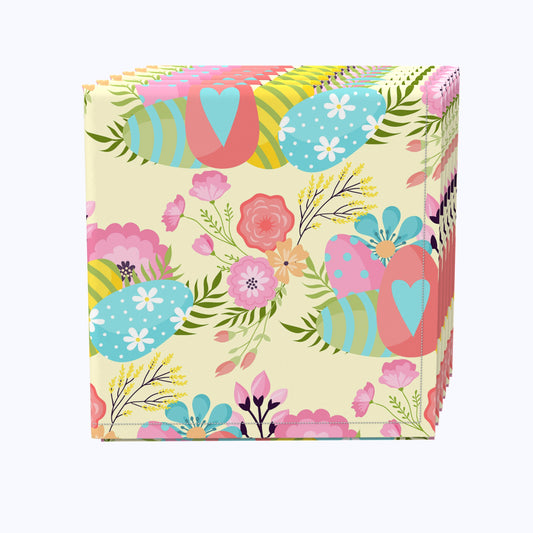 Easter Egg Floral  Napkins