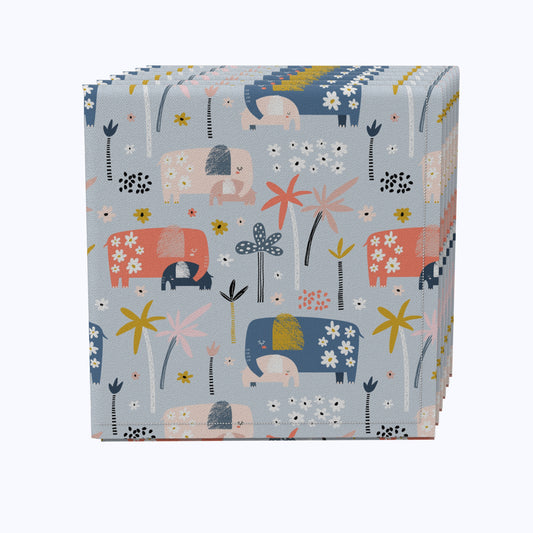 Elephants & Palm Trees Napkins