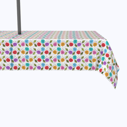 Endless Floral Vine Ropes Outdoor Rectangles
