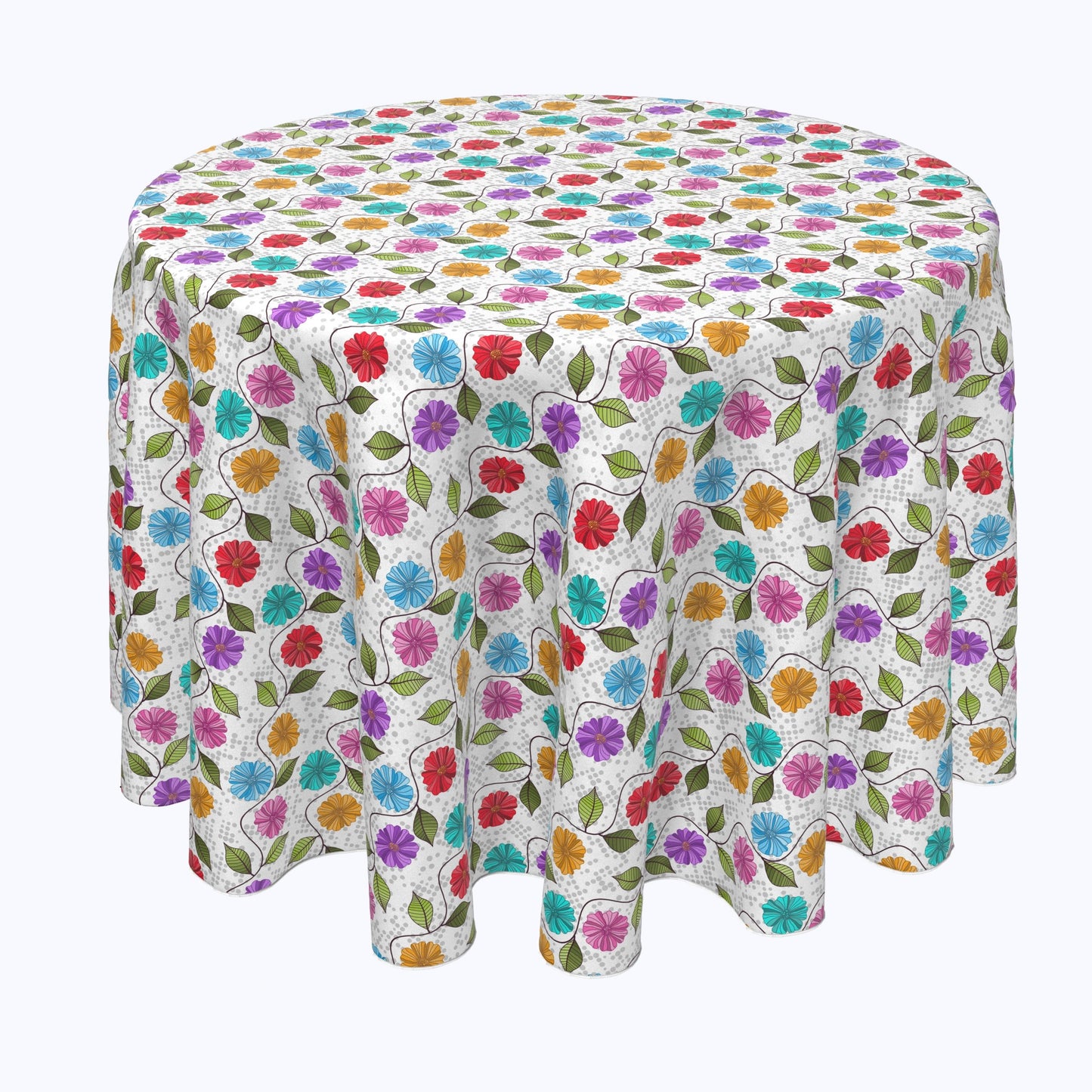 Endless Floral Vine Ropes Rounds