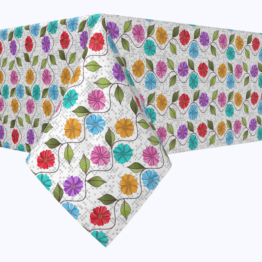 Endless Floral Vine Ropes Squares