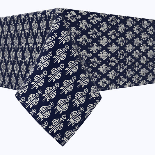 Ethnic Floral Design Cotton Rectangles