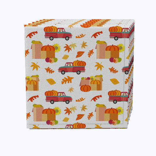 Fall Fest Cotton Napkins