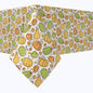 Fall Foliage and Dots Cotton Rectangles