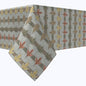 Fall Leaves in Stripes Cotton Squares