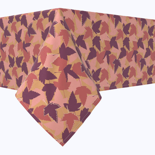 Fall Season Maple Leaves Tablecloths