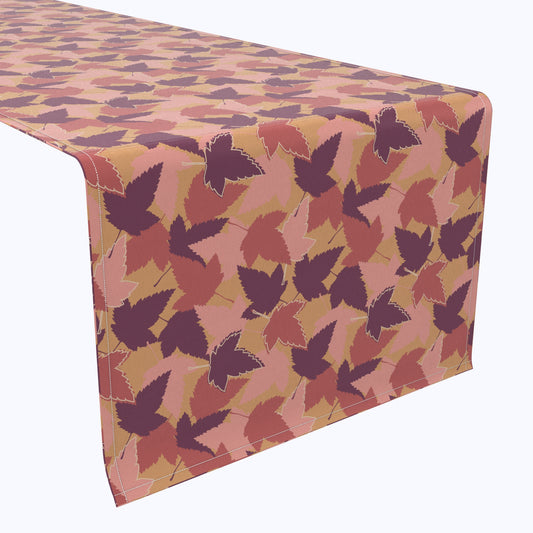 Fall Season Maple Leaves Table Runners