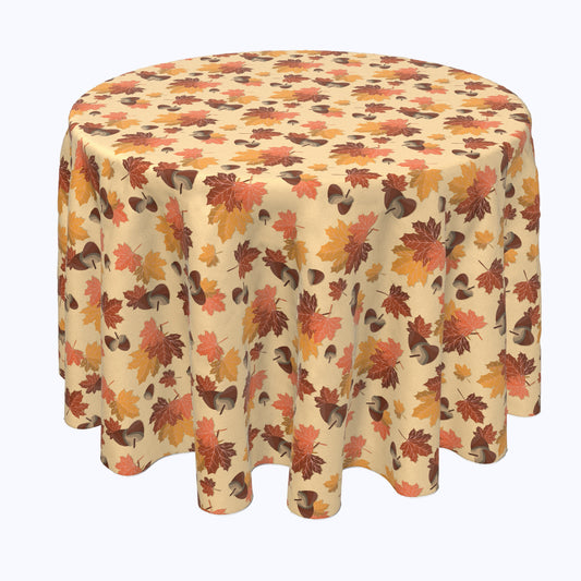 Fall Maple Leaves Rounds
