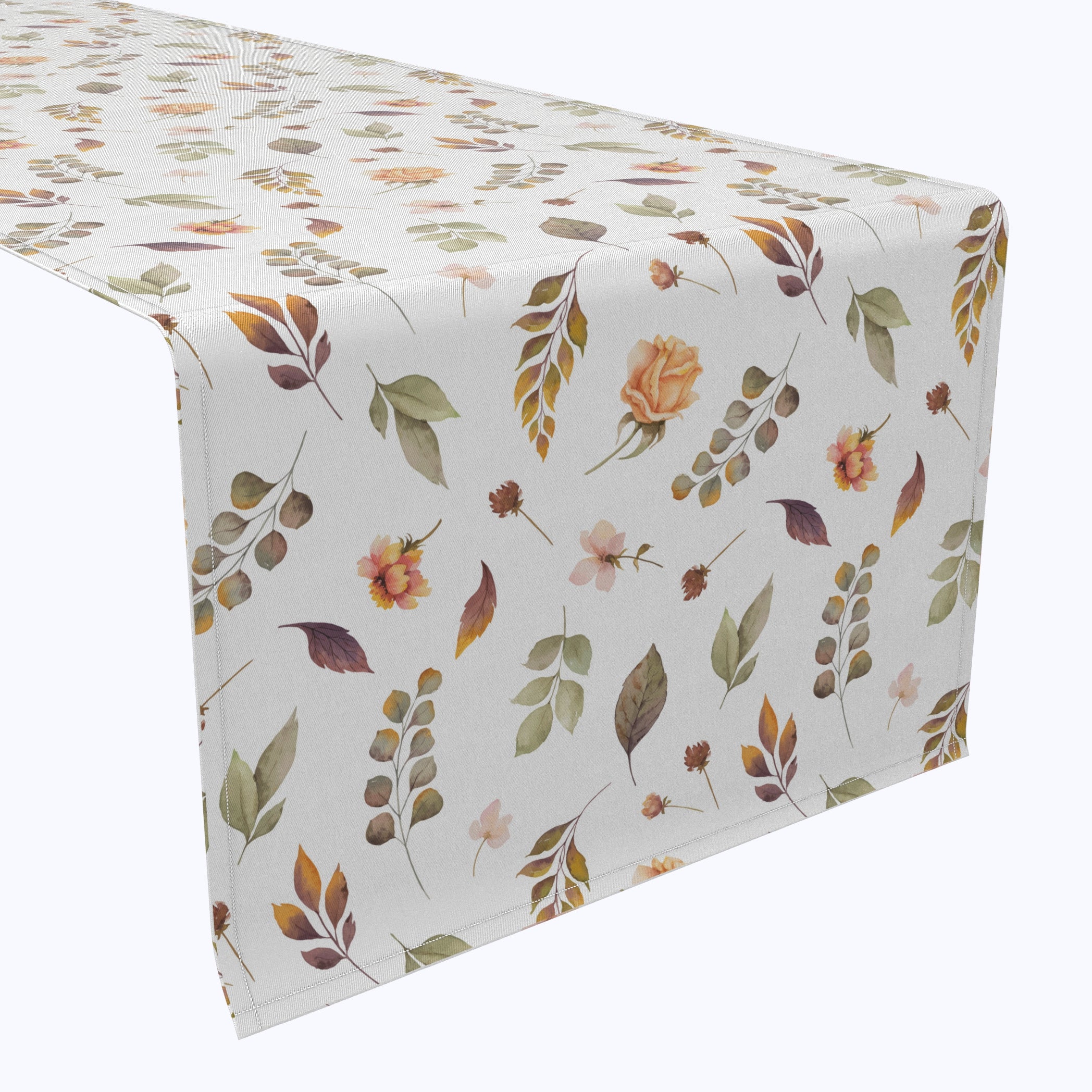Falling Leaves & Flowers Table Runners – Tablecloth.com