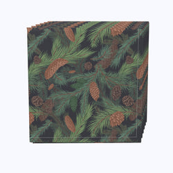 Fir Branches and Green Pines Napkins