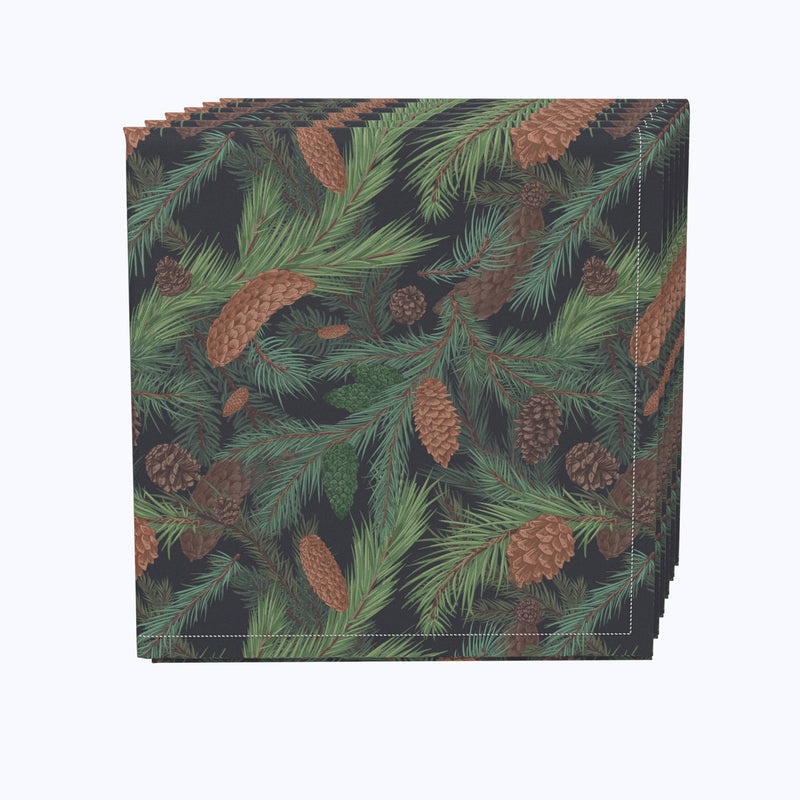 Fir Branches and Green Pines Napkins