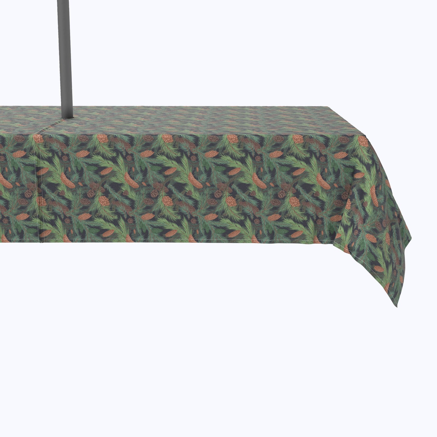 Fir Branches and Green Pines Outdoor Rectangles
