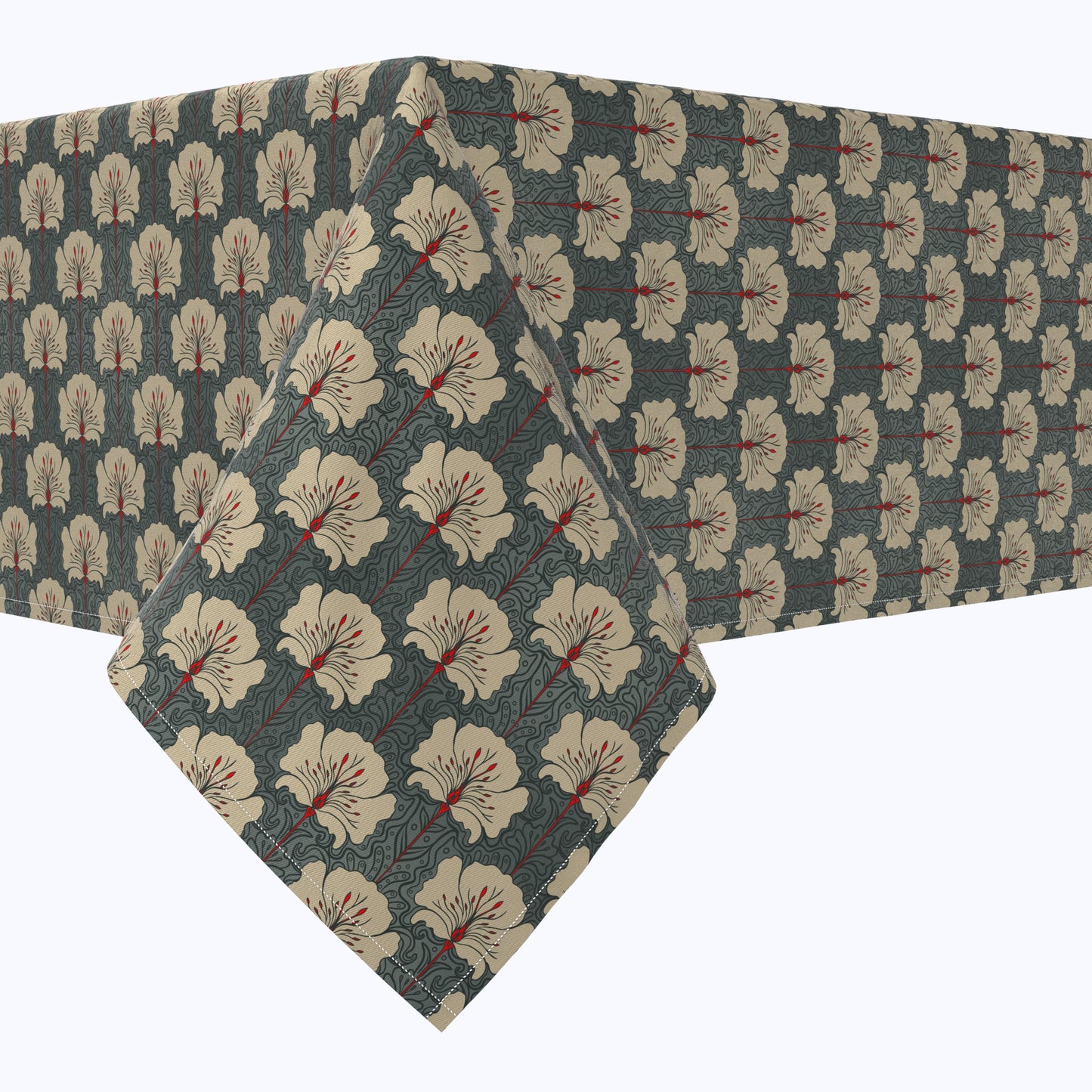 Floral 126 Cotton Rectangles