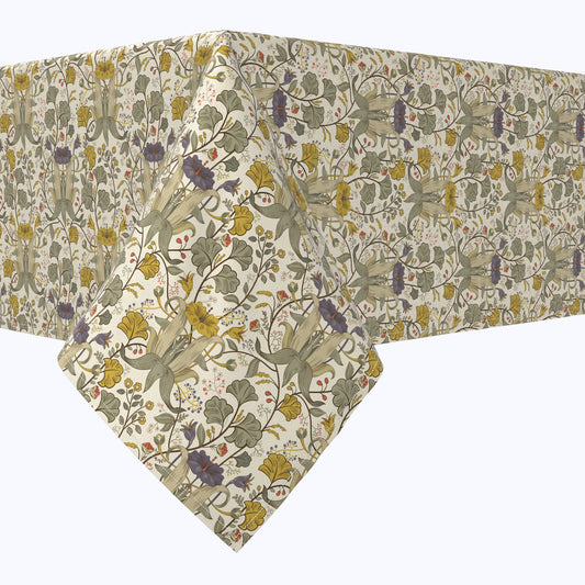Floral 129 Cotton Rectangles