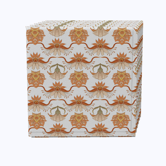 Floral 130 Cotton Napkins