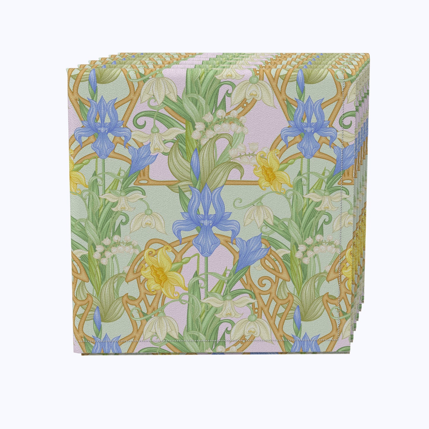 Floral 144 Cotton Napkins