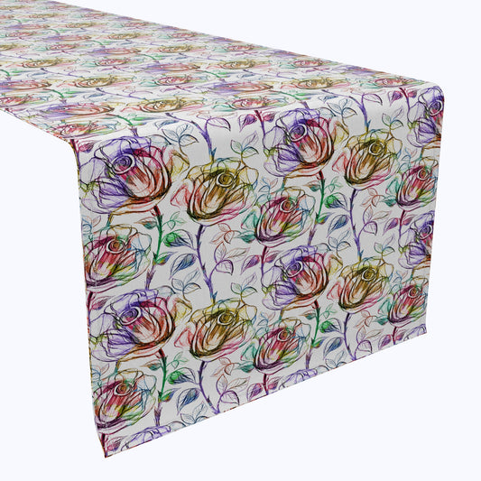 Floral 195 Cotton Table Runners