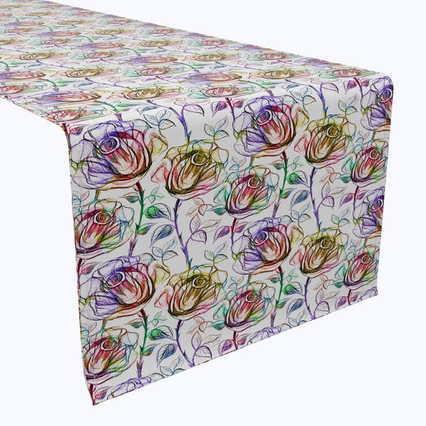 Floral 195 Cotton Table Runners
