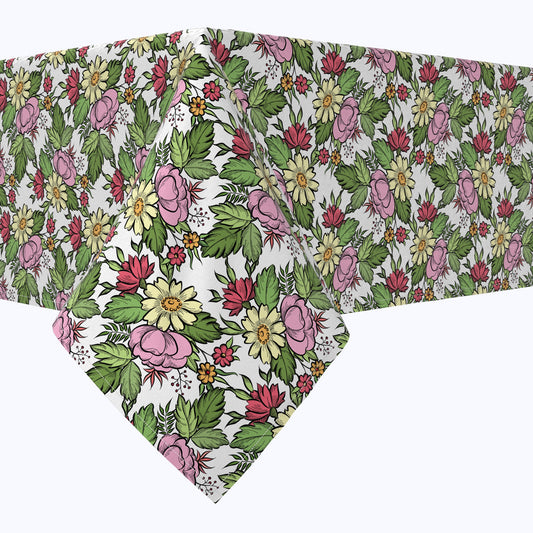 Floral 208 Cotton Squares
