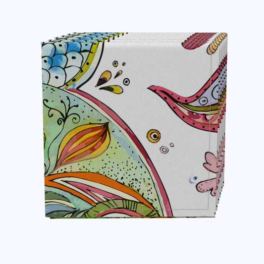 Floral 226 Cotton Napkins