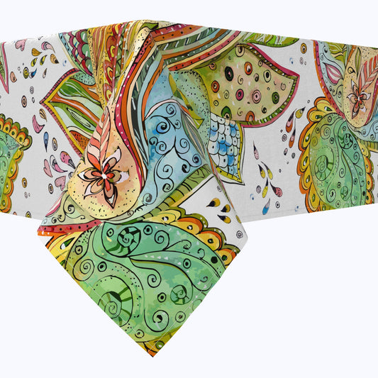 Floral 226 Cotton Squares