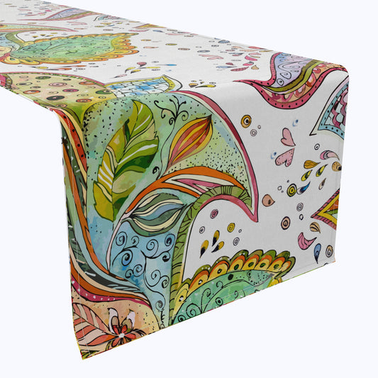 Floral 226 Cotton Table Runners