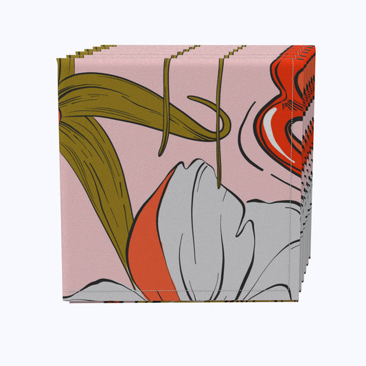 Floral 228 Cotton Napkins