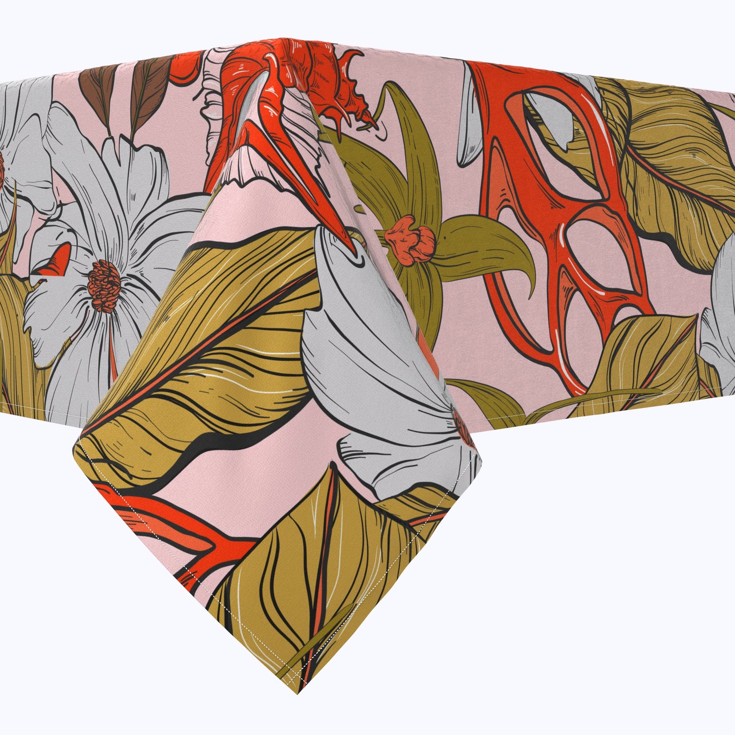 Floral 228 Cotton Rectangles