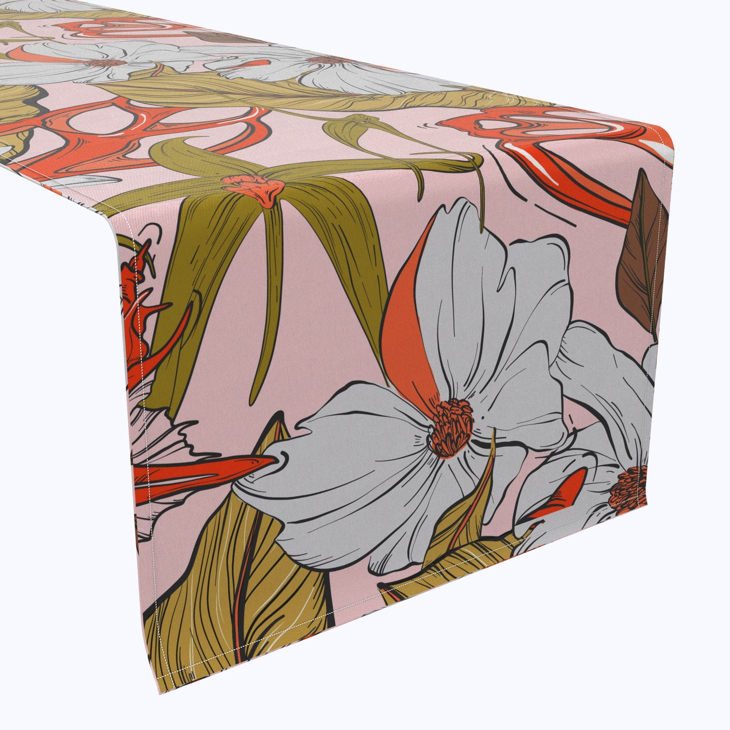 Floral 228 Cotton Table Runners
