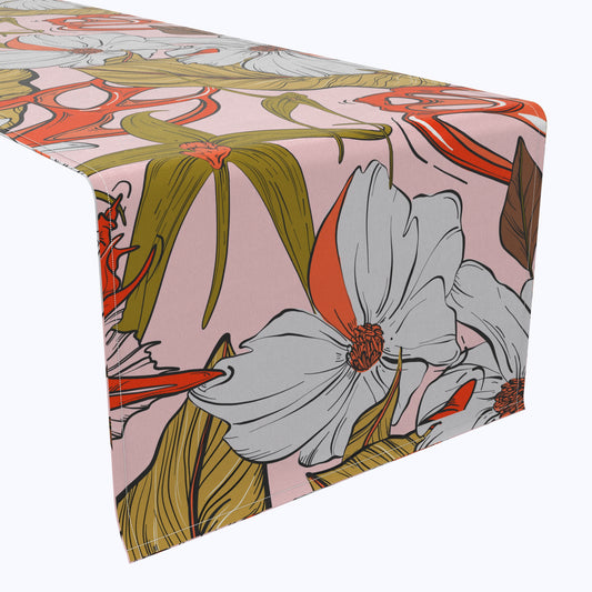 Floral 228 Cotton Table Runners