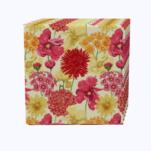Floral 233 Cotton Napkins
