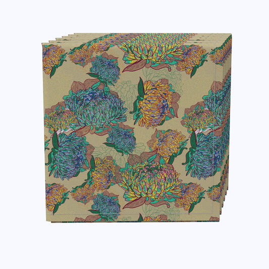 Floral 237 Cotton Napkins