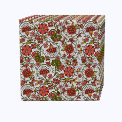 Floral 28 Cotton Napkins