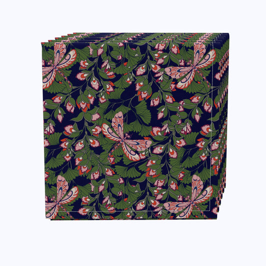 Floral 33 Cotton Napkins