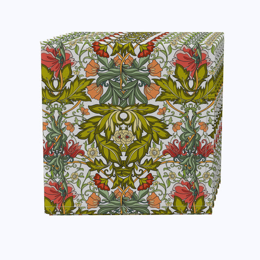 Floral 38 Cotton Napkins
