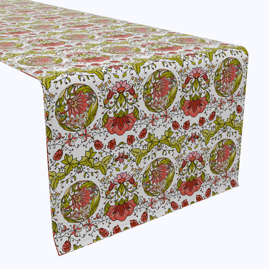 Floral 3 Cotton Table Runners